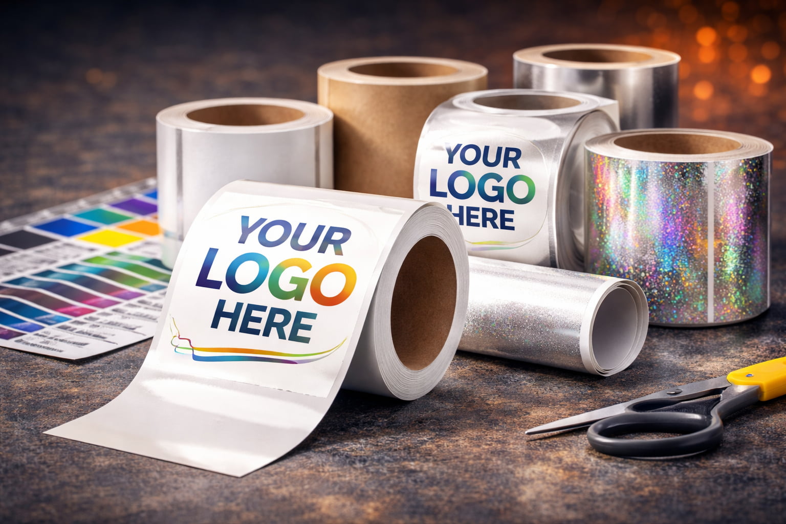 Etiquetas autoadheribles personalizadas en rollo - EtiQ